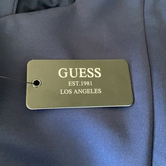Gorgeous Marine blue scuba dress by Guess. BNWT, size 12. - Picture 4 of 4